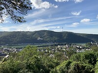 Uitzicht vanaf camping