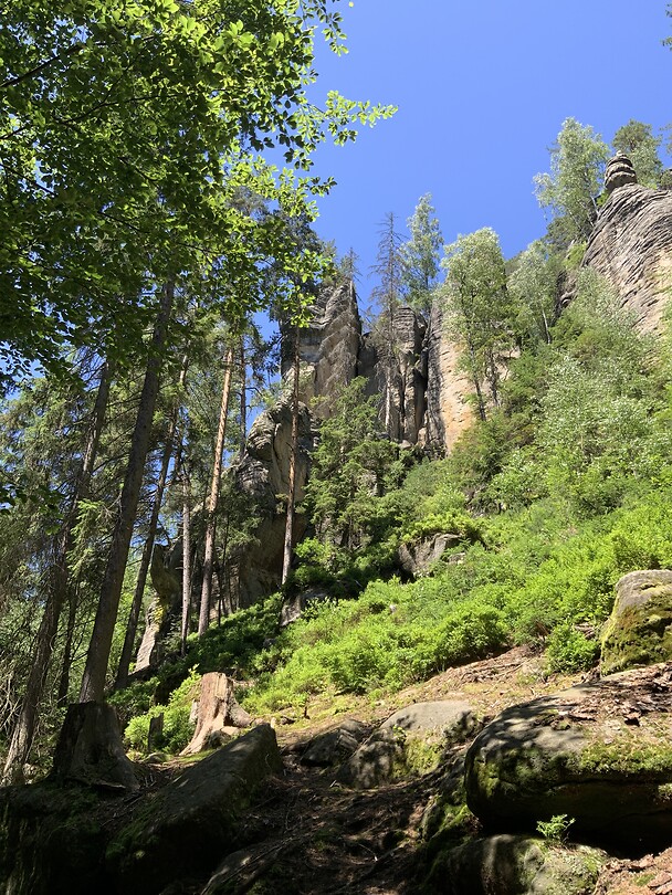Wandeltocht Teplice Skaly