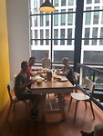 Ontbijten in het hotel