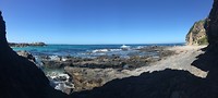 Langs de kust