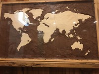 Waar cacoa word gemaakt in de wereld