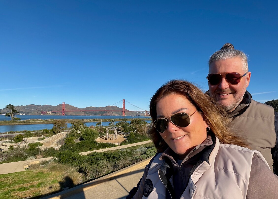 Op de foto met de GGB