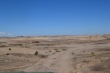 Road to deserted quartz mine