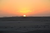 Sunset over Namib Desert