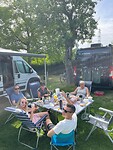 1e dag camping In den Hof