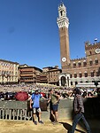 De arena van de Palio races