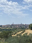 Uitkijk over de stad Siena