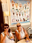 Heerlijk ijs eten in Lazise