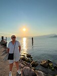 In Bardolino op de pier