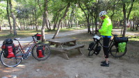 Vertrek vanaf Camping Bedoin