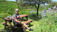 Halverwege klim naar plateau van Valensole