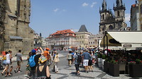 Het oude stadsplein