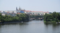De Vltava met burcht