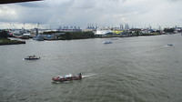 Uitzicht over de haven