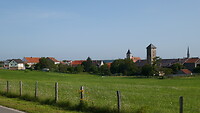 Uitzicht onderweg