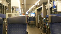 De trein van Kandersteg  naar Brig