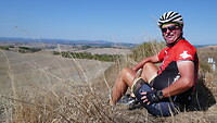 Uitzicht over Le Crete