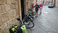 Vertrek uit Siena