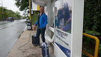 Wachten op de bus