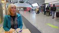 Ontbijt treinstation Fiumicino