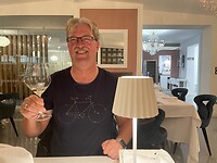 Mijn fiets t-shirt gekregen van Hanny en Peter