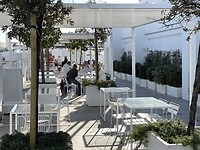 Dakterras van hotel