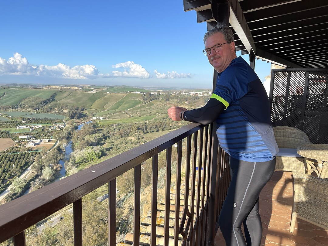 Afscheid van balcon