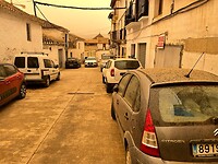 Voor het hotel in Alhama