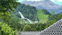 Skischans in Garmisch