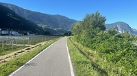 Fietspad langs de Adige