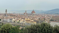 Uitzicht over Firenze vanaf Piazzale Michelangelo