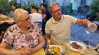 Uit eten met Sas en Geer