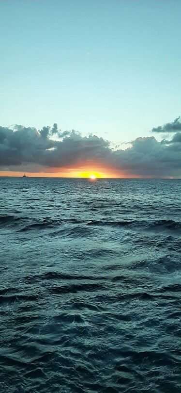 Weer een mooie zonsondergang