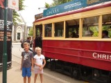 tram in Christchurch
