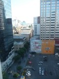uitzicht vanaf het hotel in Auckland