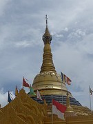 Boedistische tempel Taman Alam Lumbini