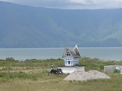 Toba Batak graf aan Toba meer