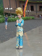 traditionele klederdracht Minangkabauers