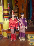 traditionele klederdracht Minangkabauers, de mannen