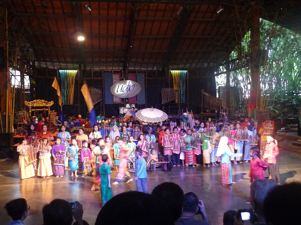 Angklung voorstelling