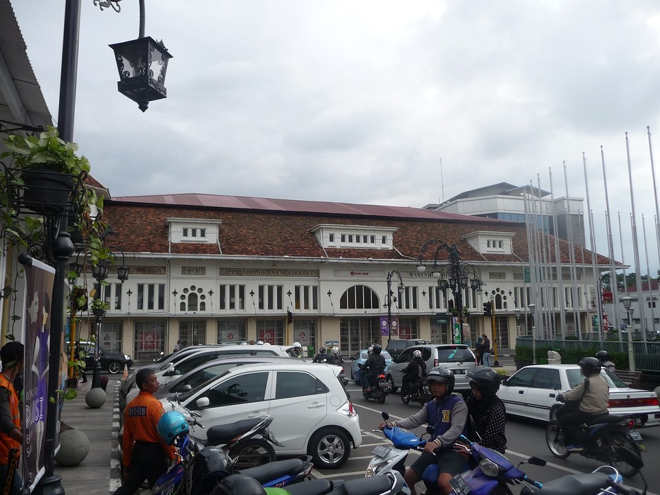 Gebouw uit koloniale tijd in Bandung