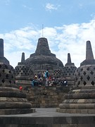 Borobudur, stoepas