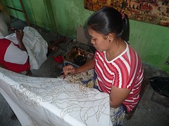 Handmatig Batik maken