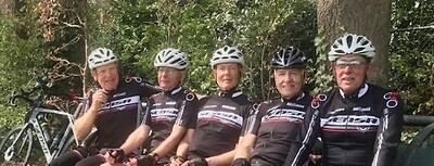 Joop, Ben, Bert, Wim en Johan