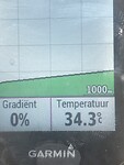 Het was warm deze dag ri Belorado
