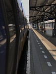 Trein station Dordrecht - op weg naar Schiphol