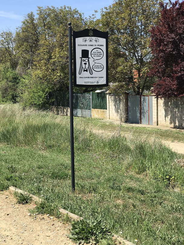 Hondenlosloopgebied hebben ze ook in León