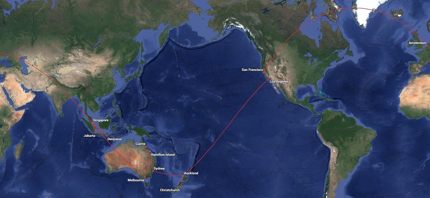 Flight-map