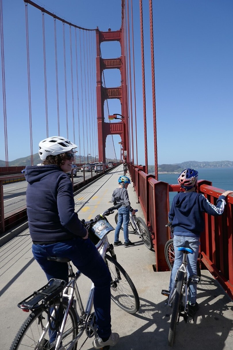 Op de Golden Gate