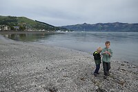 Akaroa - strand